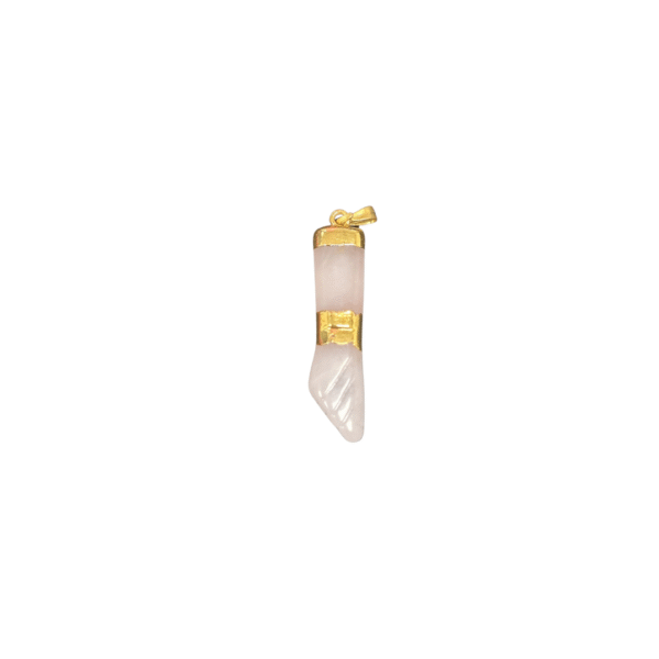 Pendente Figa Quartzo Rosa