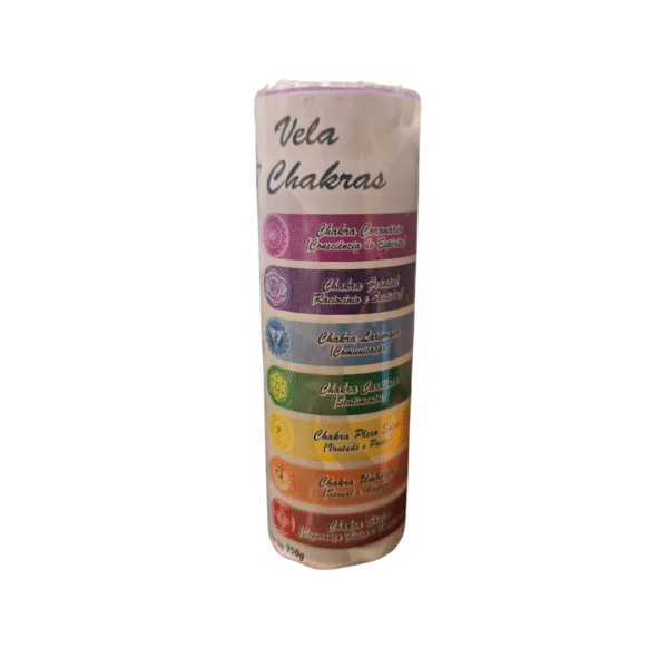 Vela Chacras Colorida