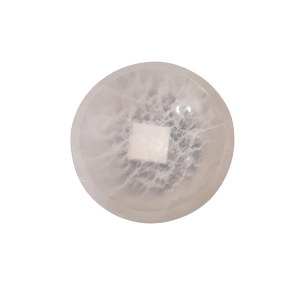 Base de Selenite Redonda 11.5 cm