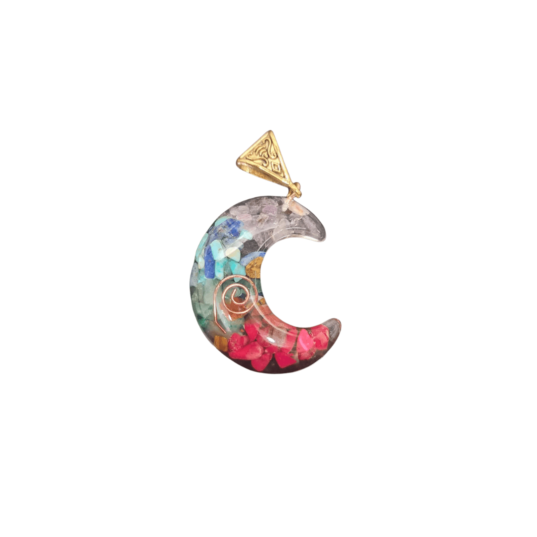 Pendente Orgonite Lua