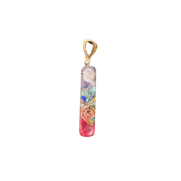 Pendente Orgonite Cristais Chacras