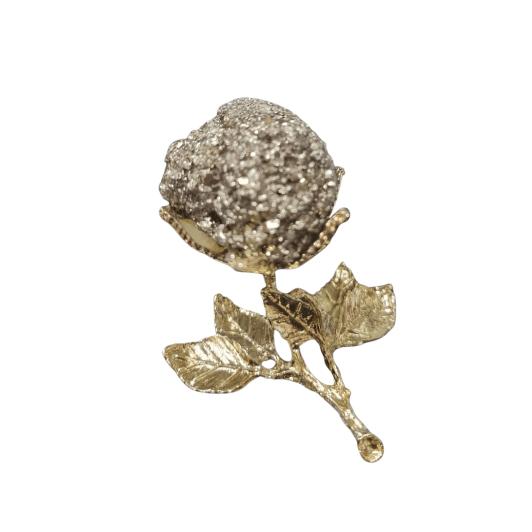 Pirita Rosa Rosa de Cristal Pirita - Sophia Esoterica